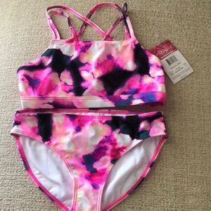 Kanu Surf NWT - Girls' Beach Sport Two Piece Swimsuit.